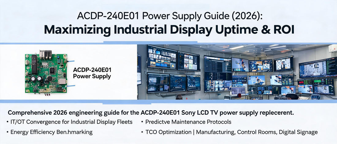 ACDP-240E01 Power Supply Guide (2026): Maximizing Industrial Display Uptime & ROI