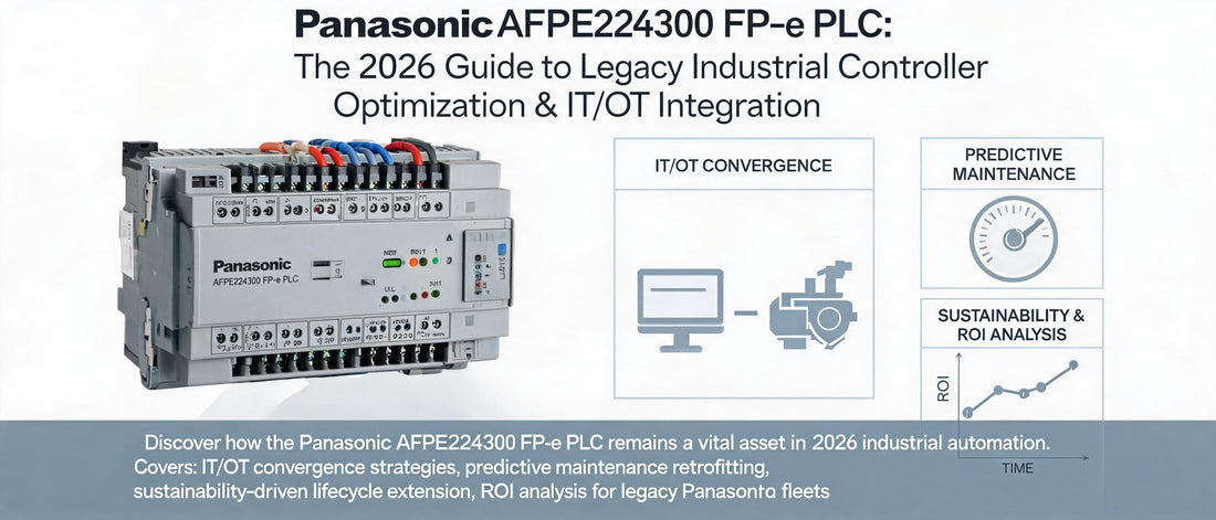 Panasonic AFPE224300 FP-e PLC: The 2026 Guide to Legacy Industrial Controller Optimization & IT/OT Integration