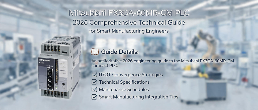 Mitsubishi FX3GA-60MR-CM PLC: 2026 Comprehensive Technical Guide for Smart Manufacturing Engineers