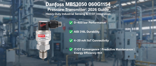 Danfoss MBS3050 060G1154 Pressure Transmitter: 2026 Guide to Heavy-Duty Industrial Sensing & IT/OT Integration