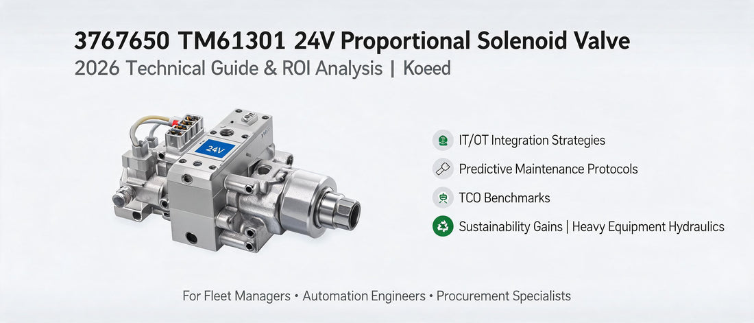 3767650 TM61301 24V Proportional Solenoid Valve: 2026 Technical Guide & ROI Analysis | Koeed