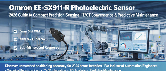 Omron EE-SX911-R Photoelectric Sensor: 2026 Guide to Compact Precision Sensing, IT/OT Convergence & Predictive Maintenance