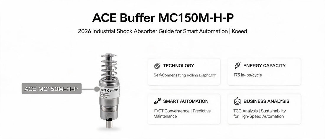 ACE Buffer MC150M-H-P: 2026 Industrial Shock Absorber Guide for Smart Automation | Koeed