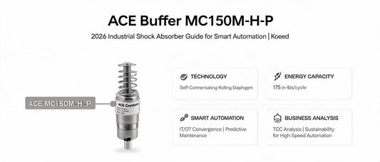 ACE Buffer MC150M-H-P: 2026 Industrial Shock Absorber Guide for Smart Automation | Koeed
