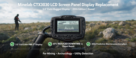 Minelab CTX3030 LCD Screen Panel Display Replacement – 3.5" Field-Rugged Display for Industrial Metal Detection & Survey Operations (2026 Edition) | Koeed