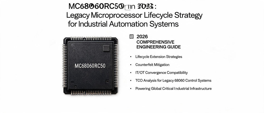 MC68060RC50 in 2026: Legacy Microprocessor Lifecycle Strategy for Industrial Automation Systems