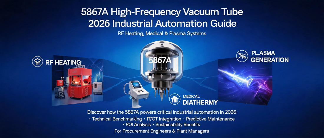 5867A High-Frequency Vacuum Tube: 2026 Industrial Automation Guide for RF Heating, Medical & Plasma Systems