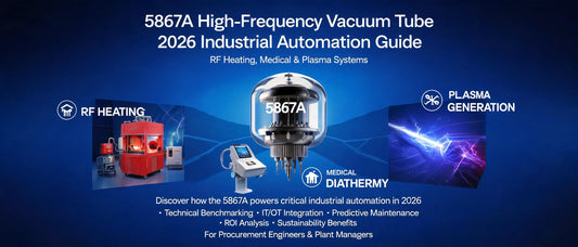 5867A High-Frequency Vacuum Tube: 2026 Industrial Automation Guide for RF Heating, Medical & Plasma Systems