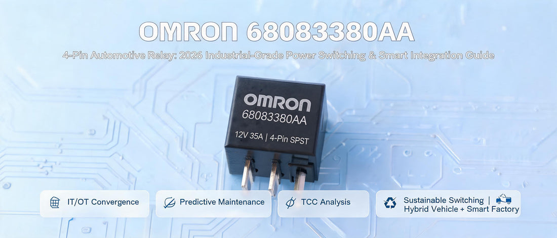 OMRON 68083380AA 4-Pin Automotive Relay: 2026 Industrial-Grade Power Switching & Smart Integration Guide