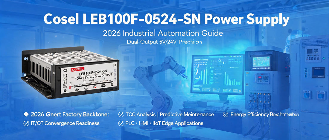 Cosel LEB100F-0524-SN Power Supply: 2026 Industrial Automation Guide for Dual-Output 5V/24V Precision