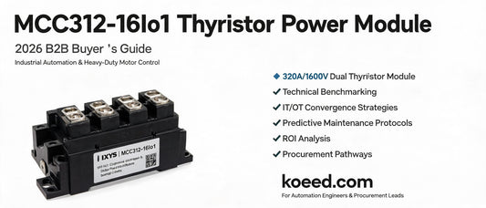 MCC312-16Io1 Thyristor Power Module — 2026 B2B Buyer's Guide for Industrial Automation & Heavy-Duty Motor Control