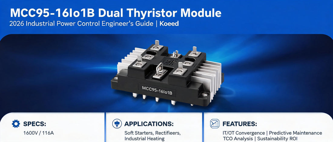 MCC95-16Io1B Dual Thyristor Module: 2026 Industrial Power Control Engineer's Guide | Koeed