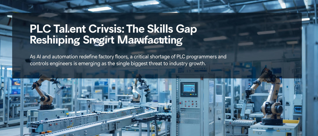 PLC Talent Crisis: The Skills Gap Reshaping Smart Manufacturing