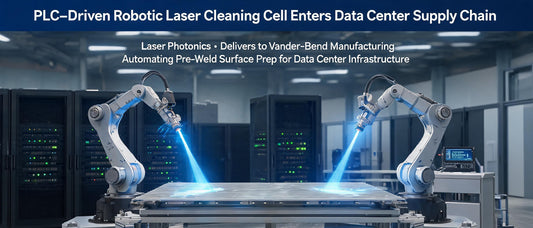 PLC-Driven Robotic Laser Cleaning Cell Enters Data Center Supply Chain