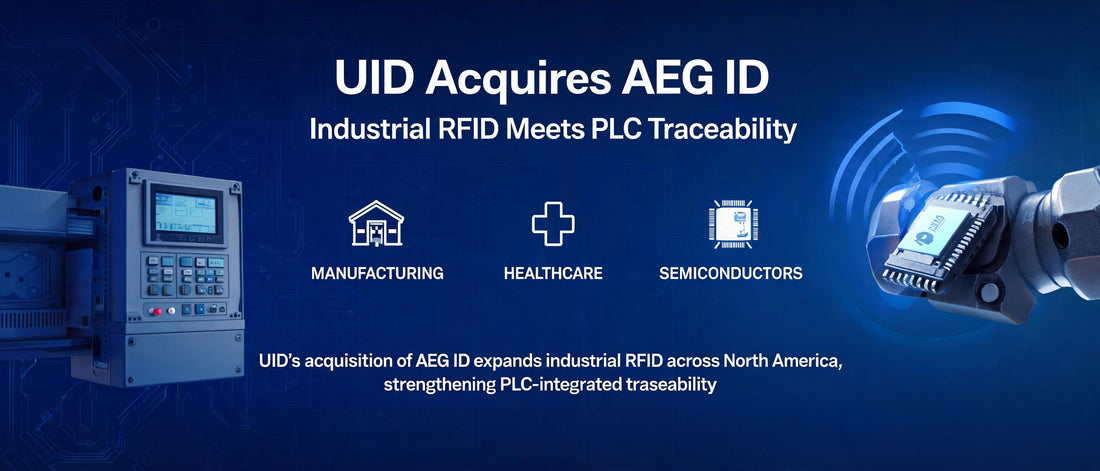 UID Acquires AEG ID: Industrial RFID Meets PLC Traceability