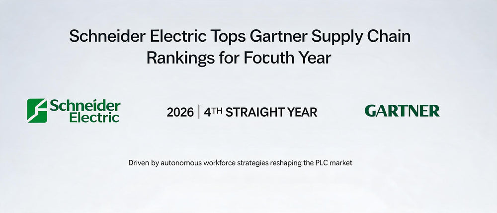 Schneider Electric Tops Gartner Supply Chain Rankings for Fourth Year