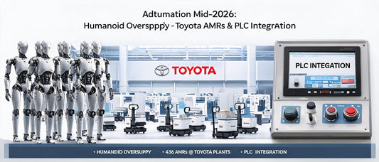 Automation Mid-2026: Humanoid Oversupply, Toyota AMRs & PLC Integration