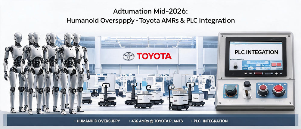 Automation Mid-2026: Humanoid Oversupply, Toyota AMRs & PLC Integration