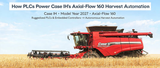 How PLCs Power Case IH's Axial-Flow 160 Harvest Automation