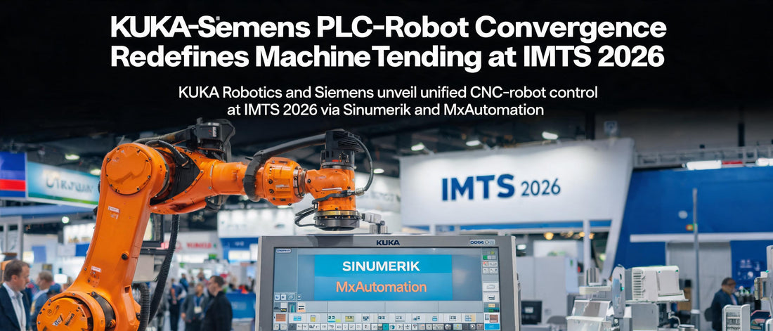 KUKA-Siemens PLC-Robot Convergence Redefines Machine Tending at IMTS 2026