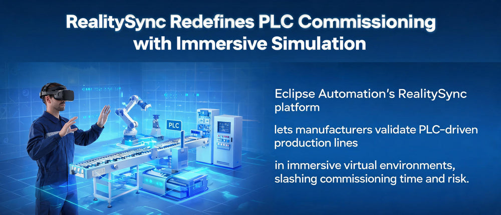 RealitySync Redefines PLC Commissioning with Immersive Simulation