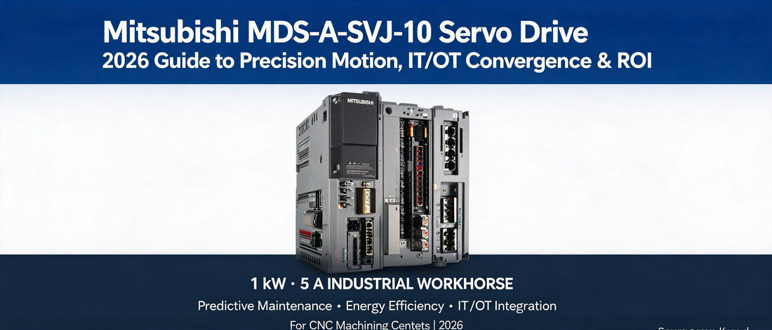 Mitsubishi MDS-A-SVJ-10 Servo Drive: 2026 Guide to Precision Motion, IT/OT Convergence & ROI