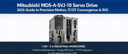 Mitsubishi MDS-A-SVJ-10 Servo Drive: 2026 Guide to Precision Motion, IT/OT Convergence & ROI
