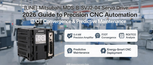 Mitsubishi MDS-B-SVJ2-04 Servo Drive: 2026 Guide to Precision CNC Automation, IT/OT Convergence & Predictive Maintenance