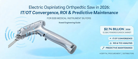 Electric Oscillating Orthopedic Saw in 2026: IT/OT Convergence, ROI & Predictive Maintenance for B2B Medical Instrument Buyers