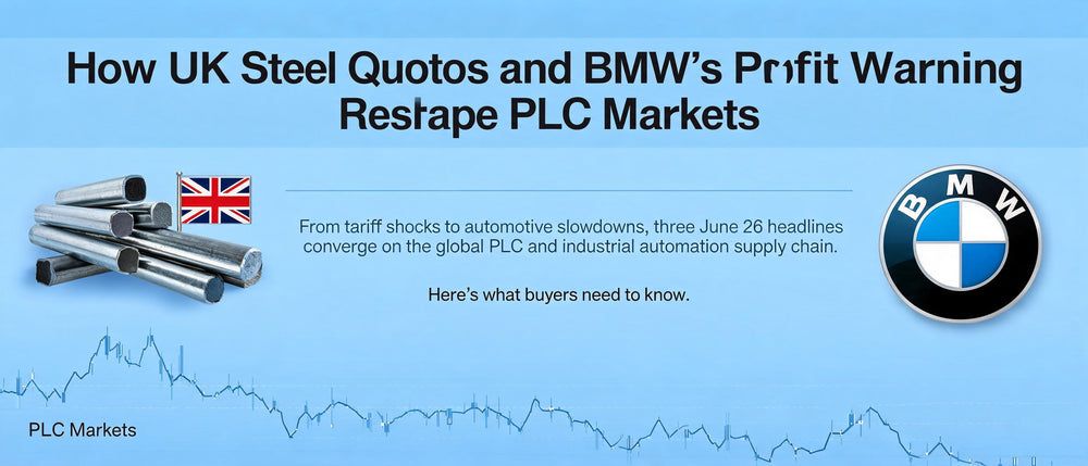 How UK Steel Quotas and BMW's Profit Warning Reshape PLC Markets