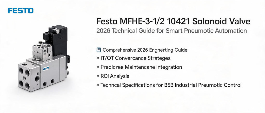 Festo MFHE-3-1/2 10421 Solenoid Valve: 2026 Technical Guide for Smart Pneumatic Automation