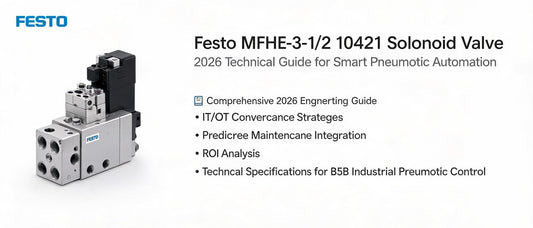 Festo MFHE-3-1/2 10421 Solenoid Valve: 2026 Technical Guide for Smart Pneumatic Automation