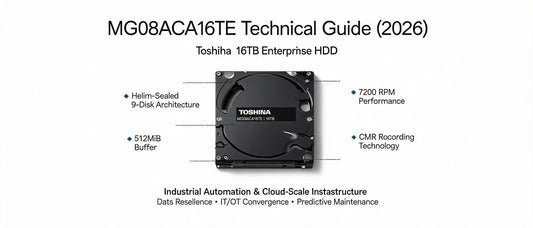 MG08ACA16TE Technical Guide (2026): Toshiba 16TB Enterprise HDD for Industrial Automation & Cloud-Scale Infrastructure