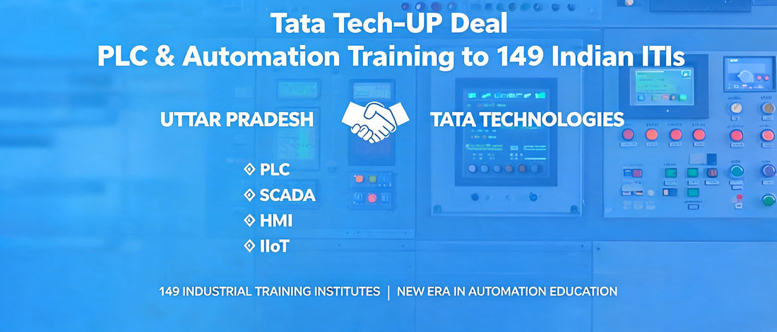 Tata Tech-UP Deal Brings PLC & Automation Training to 149 Indian ITIs