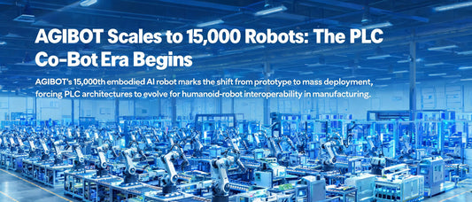 AGIBOT Scales to 15,000 Robots: The PLC Co-Bot Era Begins