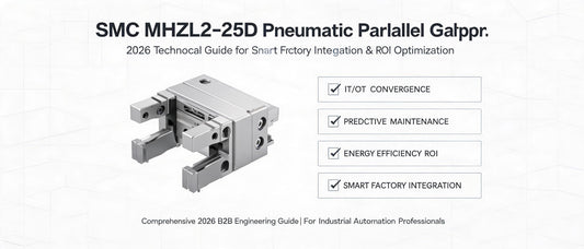 SMC MHZL2-25D Pneumatic Parallel Gripper: 2026 Technical Guide for Smart Factory Integration & ROI Optimization