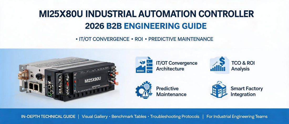 MI25X80U Industrial Automation Controller: 2026 B2B Engineering Guide — IT/OT Convergence, ROI & Predictive Maintenance