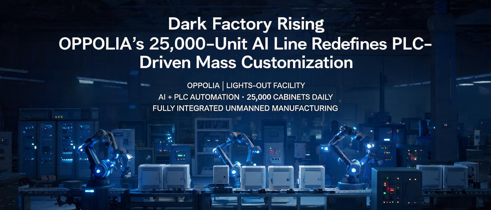 Dark Factory Rising: OPPOLIA's 25,000-Unit AI Line Redefines PLC-Driven Mass Customization