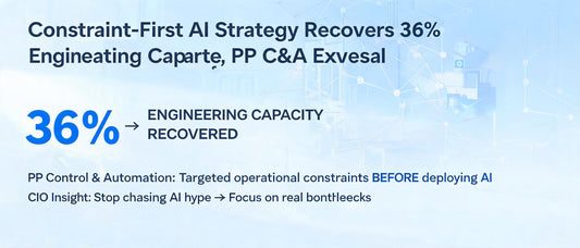 Constraint-First AI Strategy Recovers 36% Engineering Capacity, PP C&A Reveals