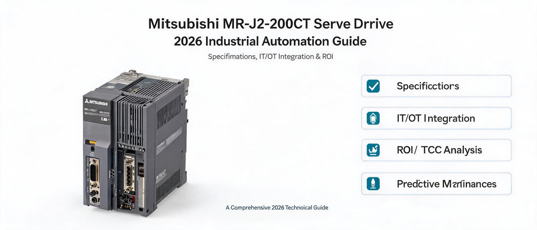 Mitsubishi MR-J2-200CT Servo Drive: 2026 Industrial Automation Guide - Specifications, IT/OT Integration & ROI