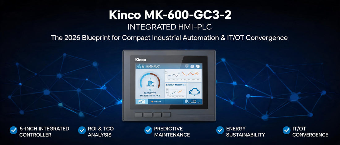 Kinco MK-600-GC3-2 Integrated HMI-PLC: The 2026 Blueprint for Compact Industrial Automation & IT/OT Convergence