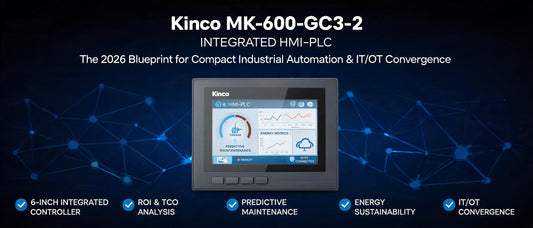 Kinco MK-600-GC3-2 Integrated HMI-PLC: The 2026 Blueprint for Compact Industrial Automation & IT/OT Convergence