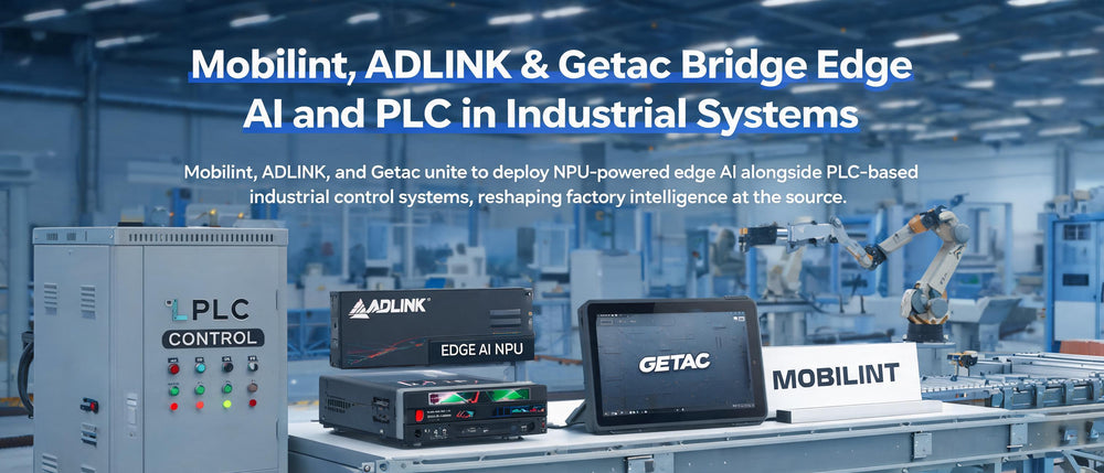 Mobilint, ADLINK & Getac Bridge Edge AI and PLC in Industrial Systems