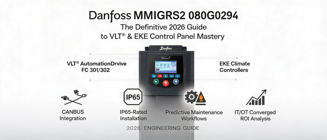 Danfoss MMIGRS2 080G0294: The Definitive 2026 Guide to VLT® & EKE Control Panel Mastery
