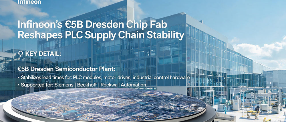 Infineon's €5B Dresden Chip Fab Reshapes PLC Supply Chain Stability
