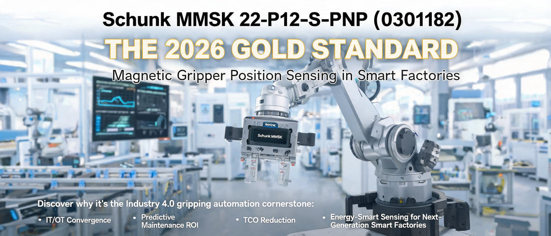 Schunk MMSK 22-P12-S-PNP (0301182): The 2026 Gold Standard for Magnetic Gripper Position Sensing in Smart Factories
