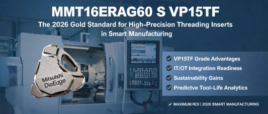 MMT16ERAG60 S VP15TF: The 2026 Gold Standard for High-Precision Threading Inserts in Smart Manufacturing
