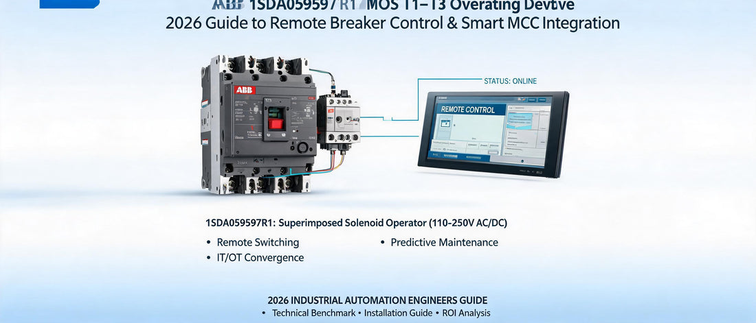 ABB 1SDA059597R1 MOS T1-T3 Operating Device: 2026 Guide to Remote Breaker Control & Smart MCC Integration