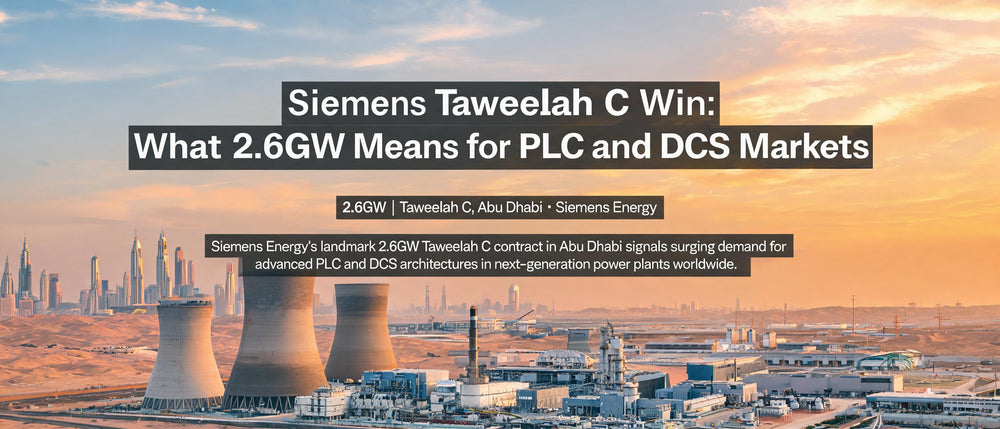 Siemens Taweelah C Win: What 2.6GW Means for PLC and DCS Markets