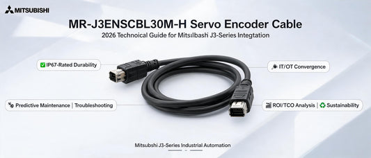 MR-J3ENSCBL30M-H Servo Encoder Cable: 2026 Technical Guide for Mitsubishi J3-Series Integration